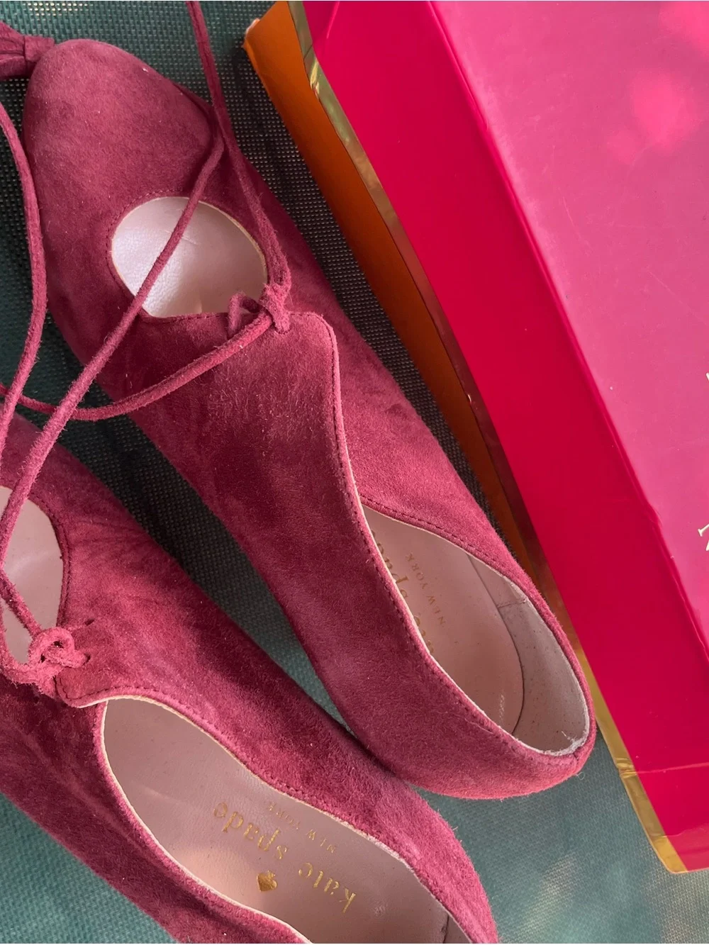 kate spade rich burgundy